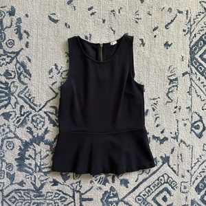 JCrew Peplum Top